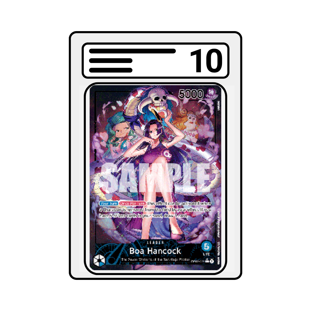 Graded Karte One Piece OP07 038 Boa Hancock